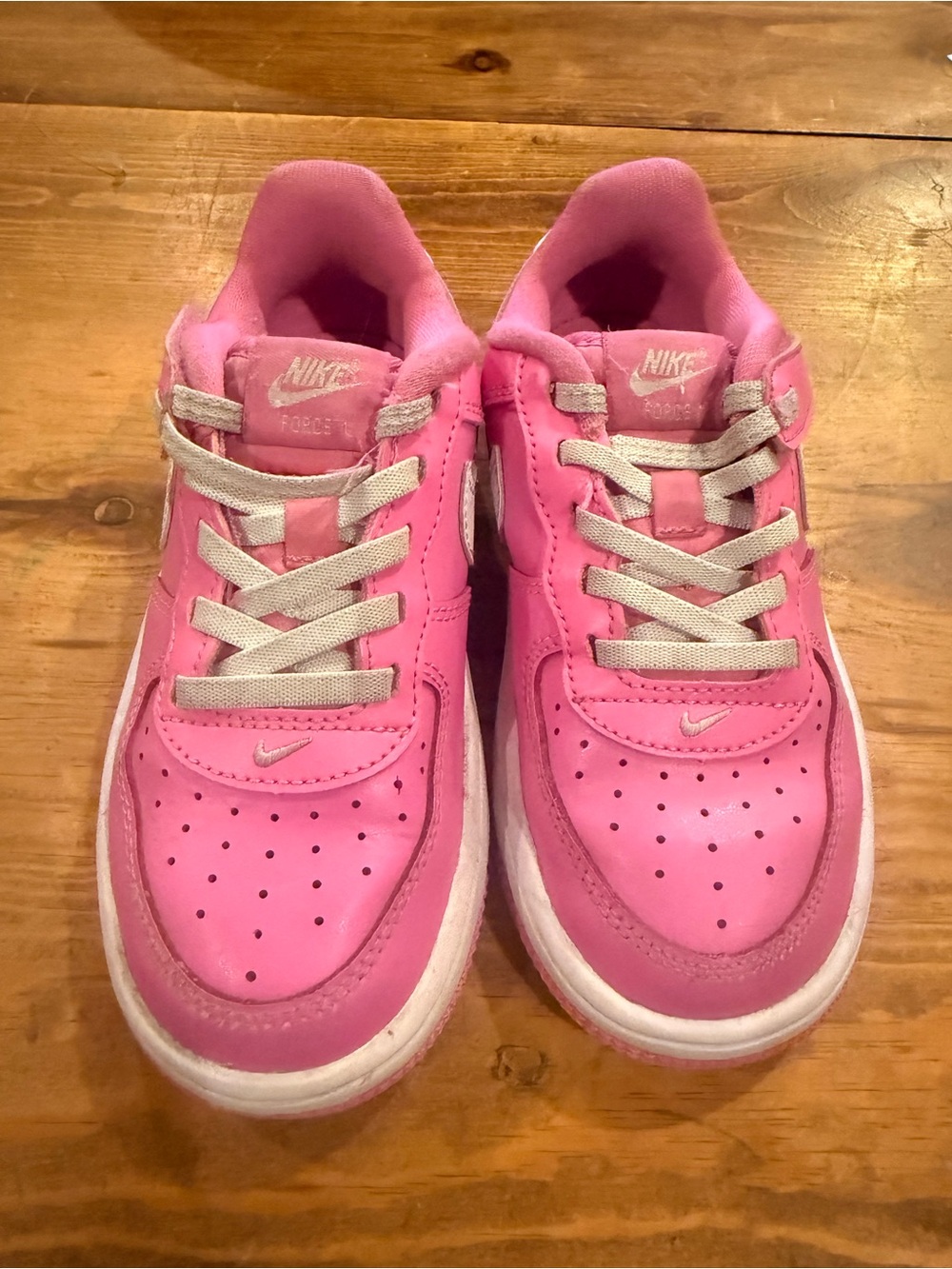 Nike Kids Pink Low-Top Sneakers